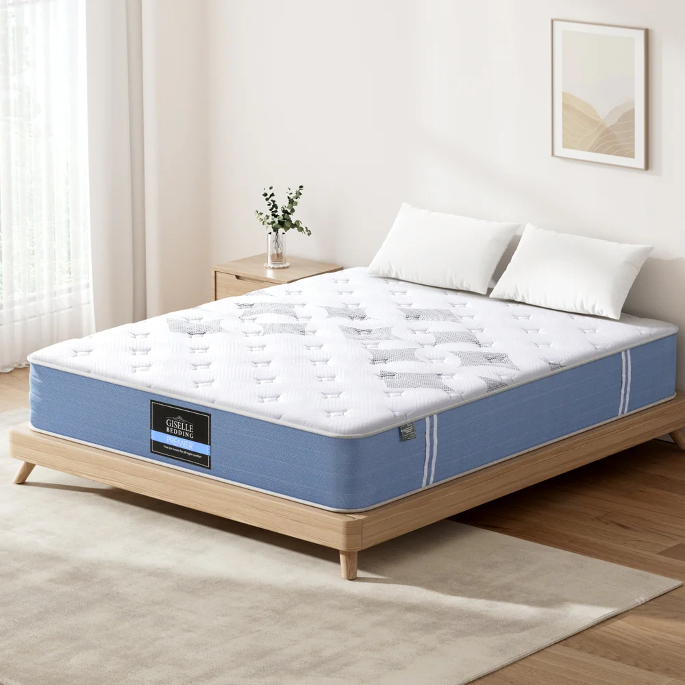 25cm Giselle Mattress Double Bed Pocket Spring Mattresses - Image 7