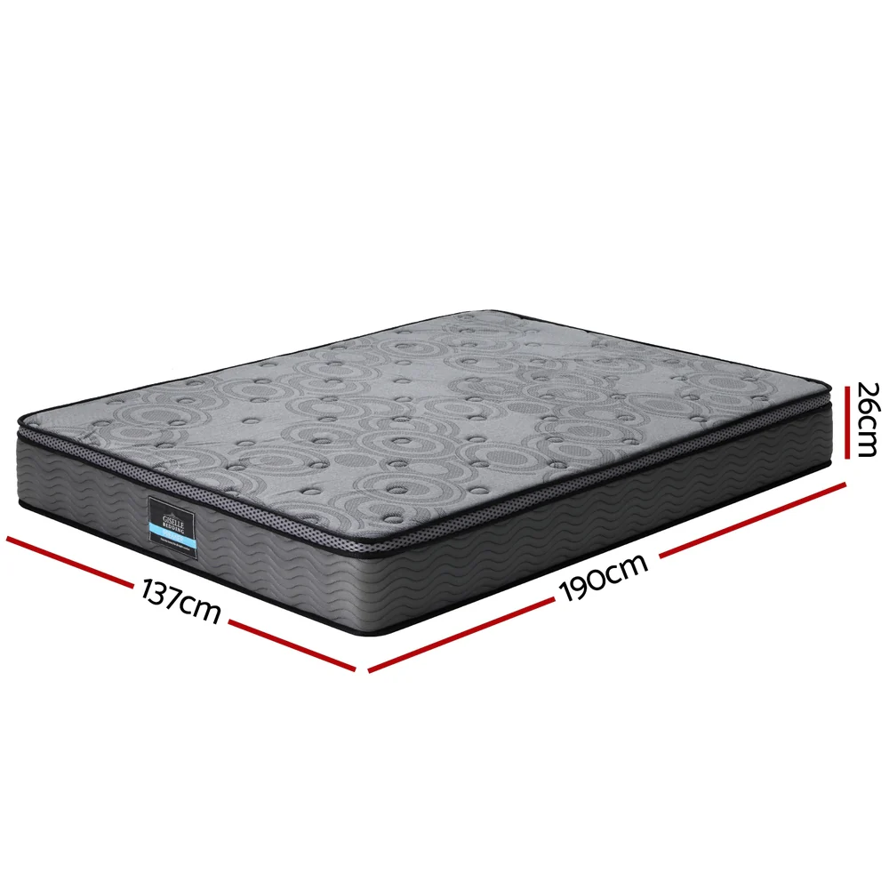 26cm Mattress Bed Giselle Double - Image 3