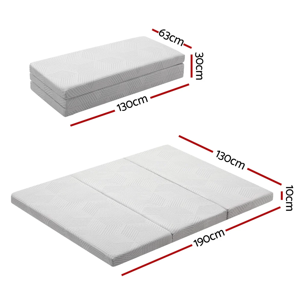 3-Foldable Mattress Giselle Folding Foam Double - Image 3