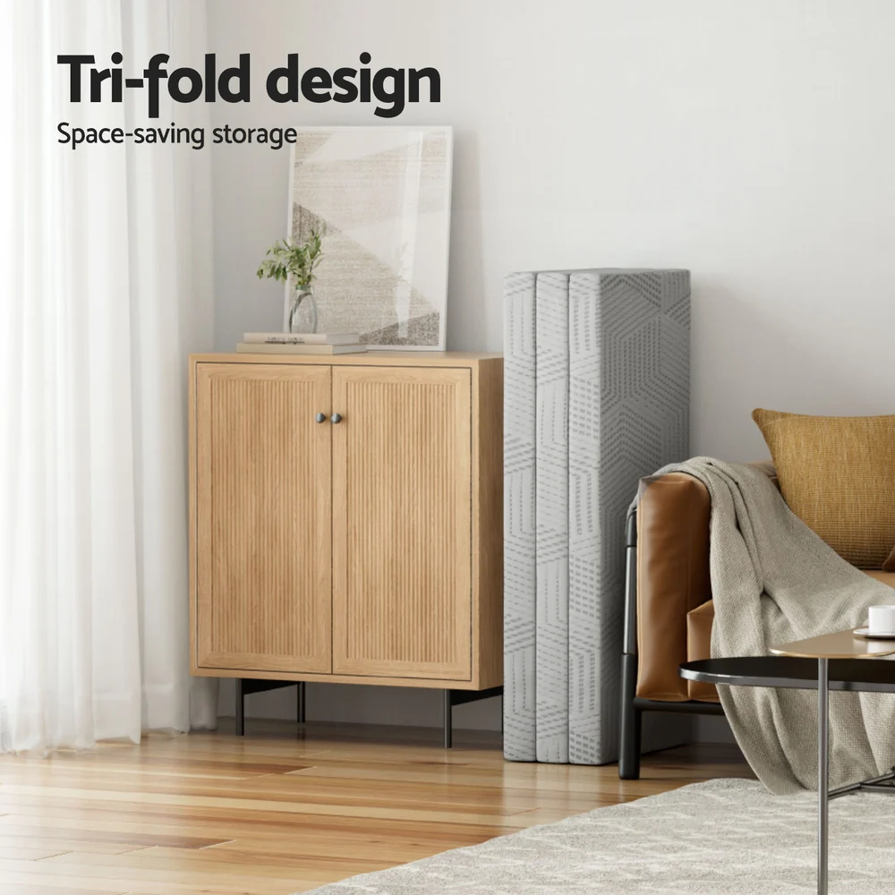 3-Foldable Mattress Giselle Folding Foam Double - Image 5