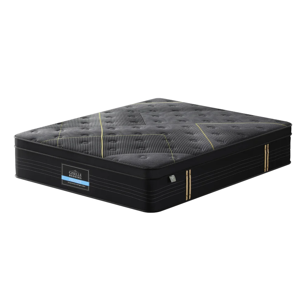 35cm Giselle Mattress Double Bed Bamboo Pocket Firm Foam - Image 3