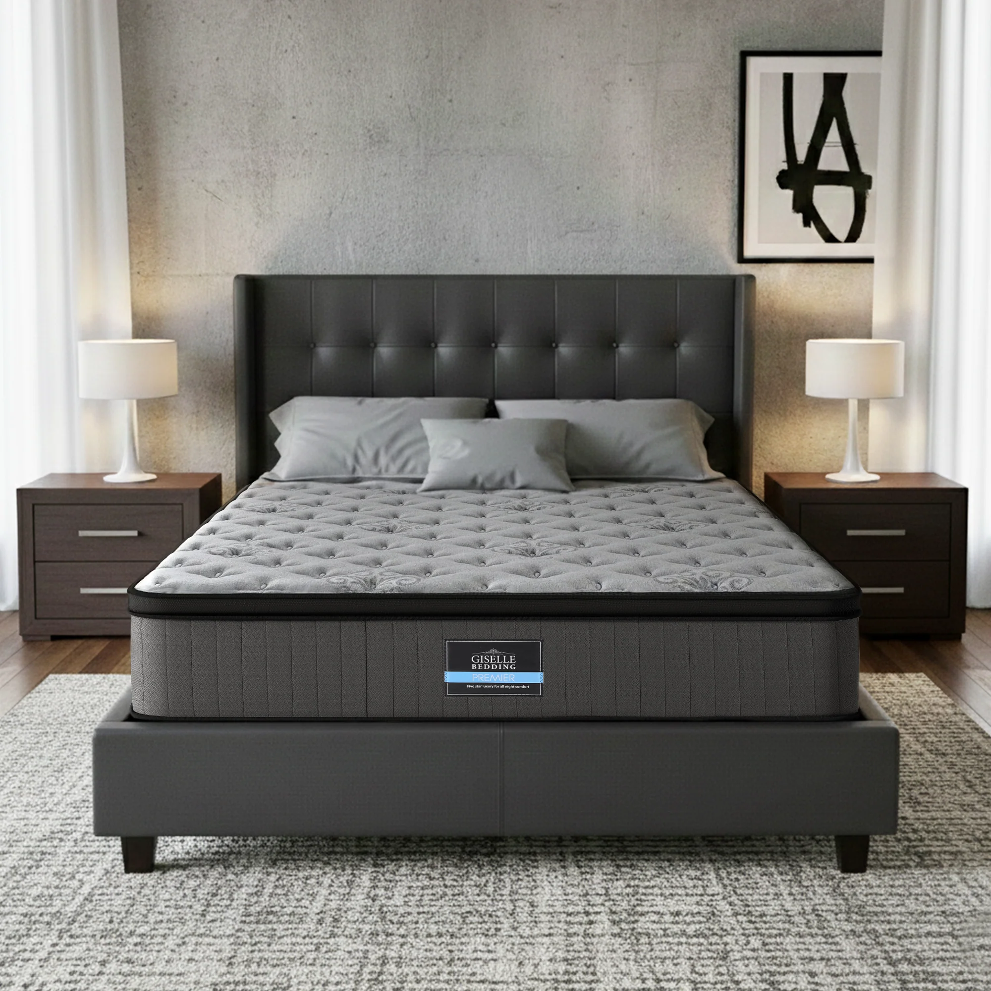 Bed Mattress Giselle 34cm Double - Image 7