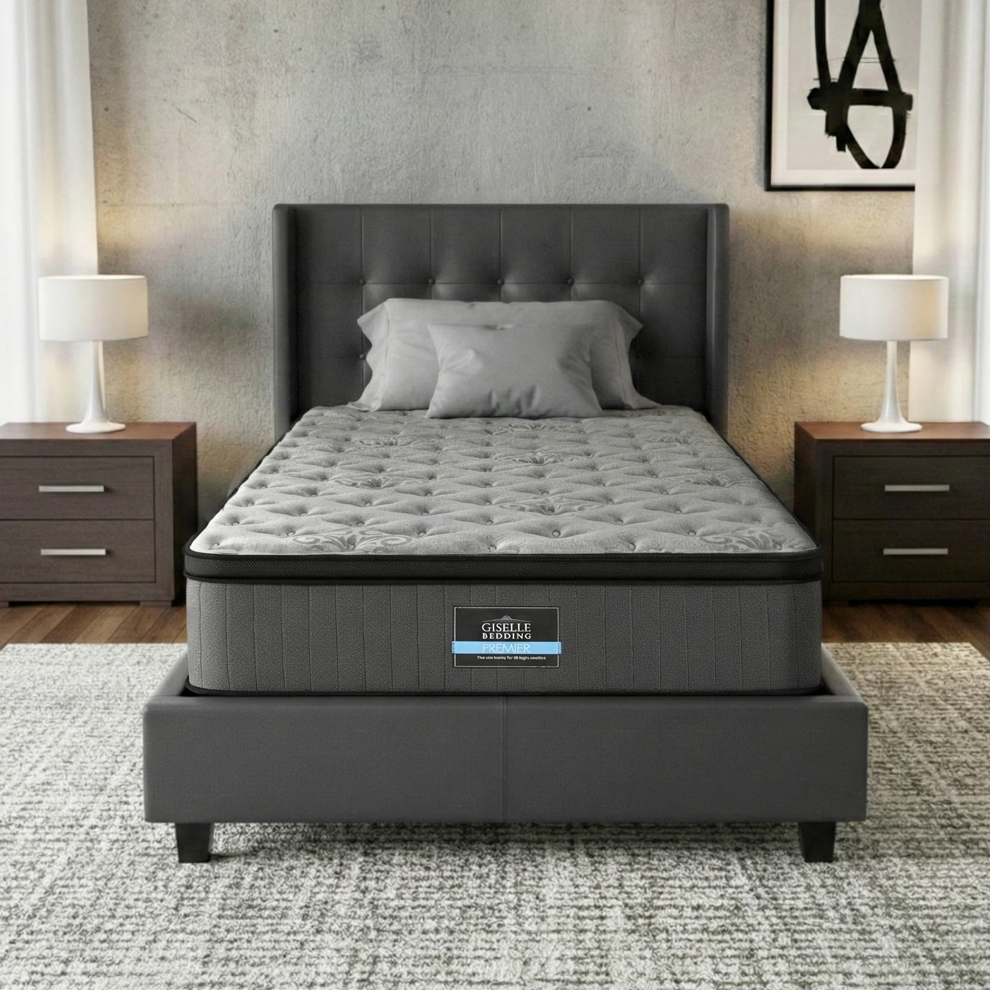 Bed Mattress Giselle 34cm Single - Image 7