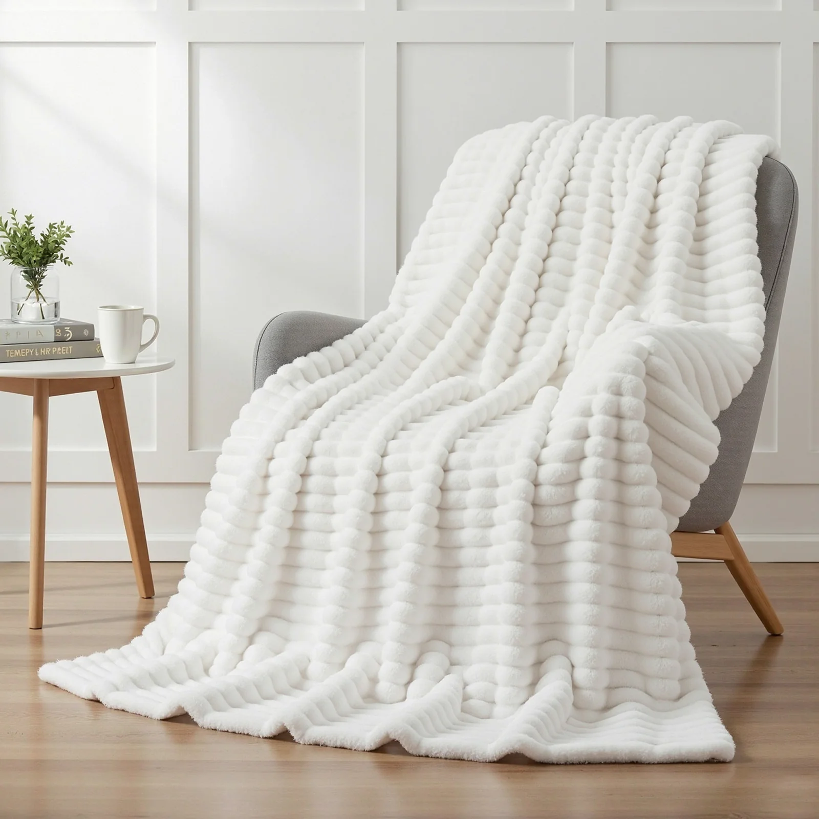Giselle 152x203cm Throw Blanket Queen Fleece Lightweight Cozy Sofa Couch Bed Throw - Image 9