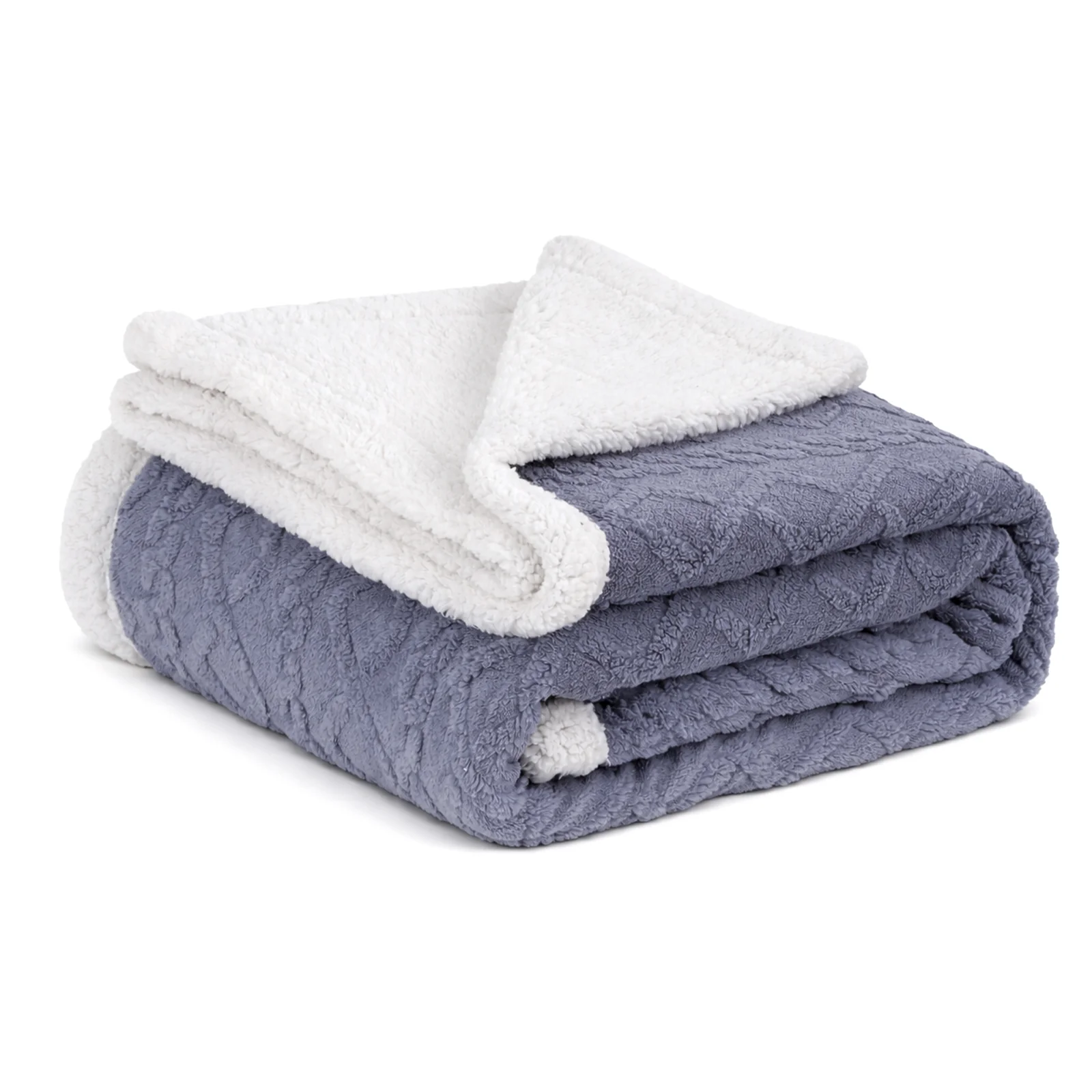 Giselle 203x230cm Throw Blanket Double-Sided Fleece Lightweight For Sofa Couch Bed - Image 3