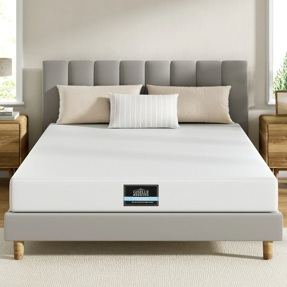 Giselle 20cm Memory Foam Mattress Green Tea Double - Image 7