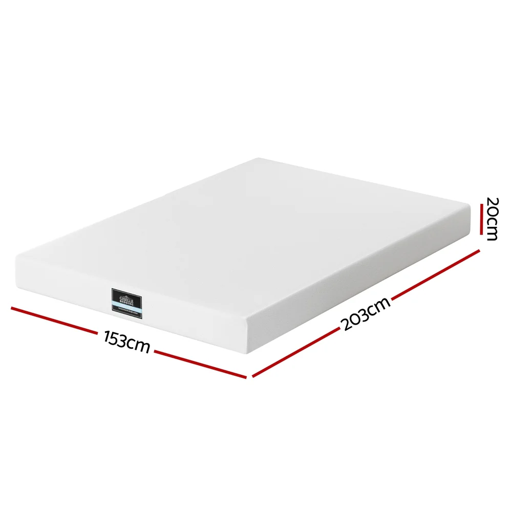Giselle 20cm Memory Foam Mattress Green Tea Queen - Image 2