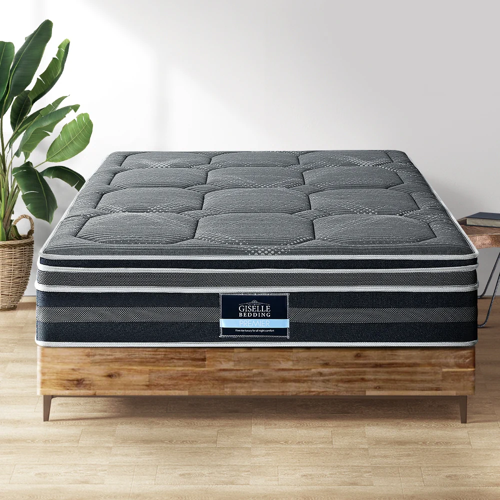 Giselle Bedding 35cm Mattress Bamboo Cover Queen - Image 8