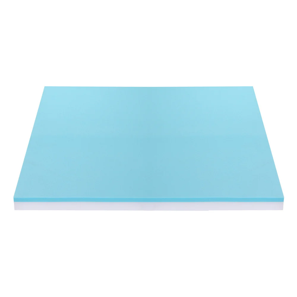 Giselle 8cm Memory Foam Mattress Topper Gel Dual Layer Foam Bamboo King - Image 3