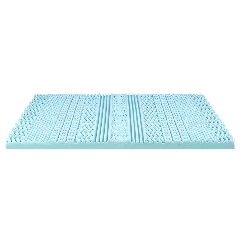 Giselle Bedding Memory Foam Mattress Topper 11-Zone 8cm Queen - Image 4