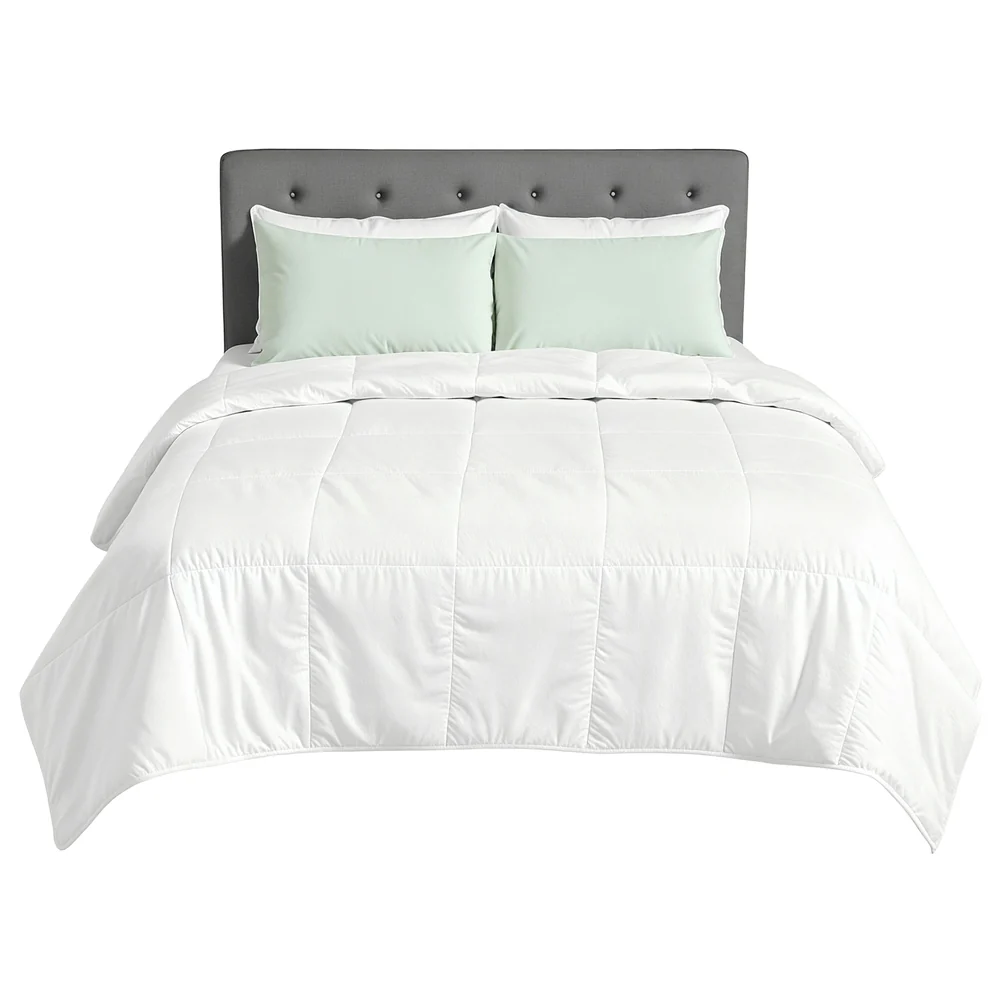 Giselle Bedding 200GSM Bamboo Quilt Summer Quilts All Season Doona Duvet Lightweight Queen - Image 3