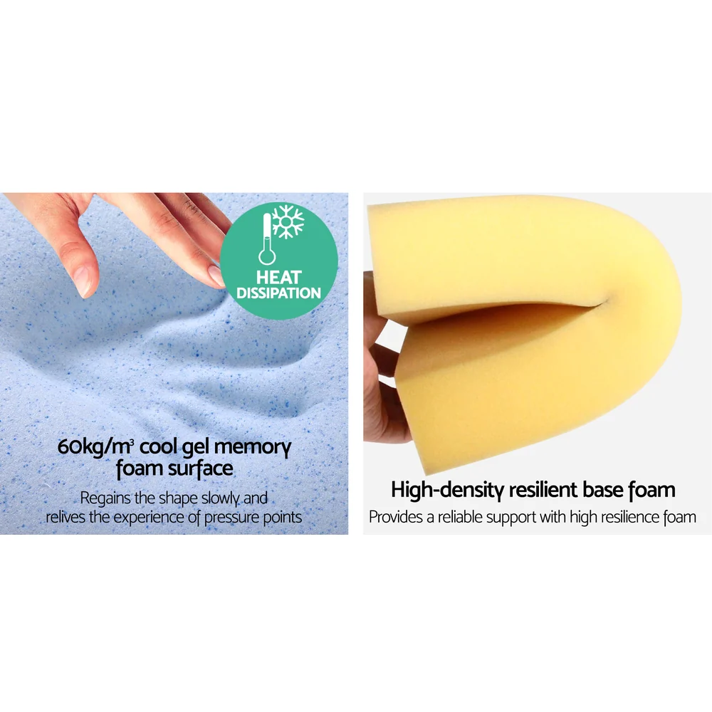 Giselle Bedding Wedge Pillow White Twin Pack - Image 5