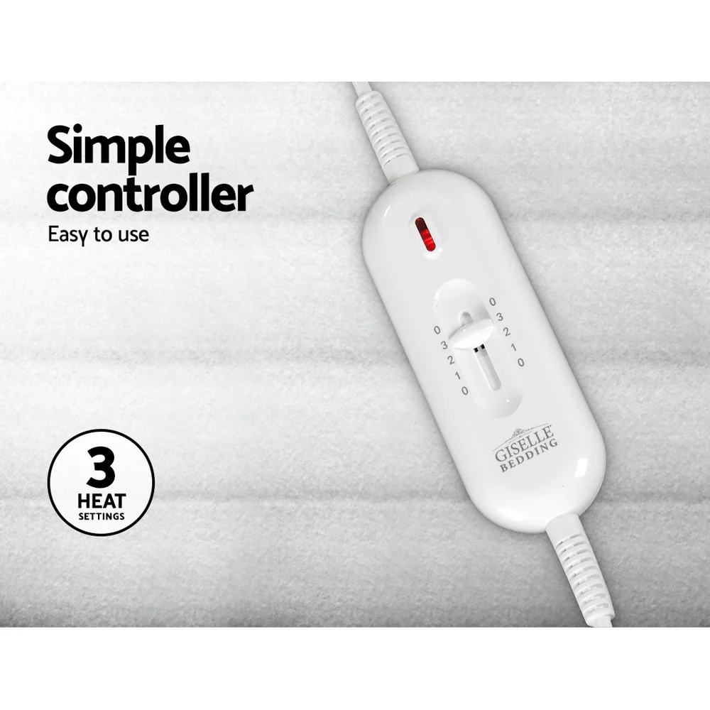 Giselle Bedding King Size Electric Blanket Polyester - Image 5