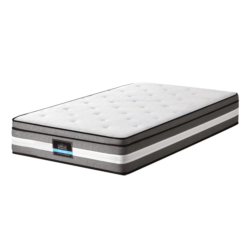Giselle Bedding 30cm Seaqual Fabric Mattress Gel Foam Pocket Spring King Single Size