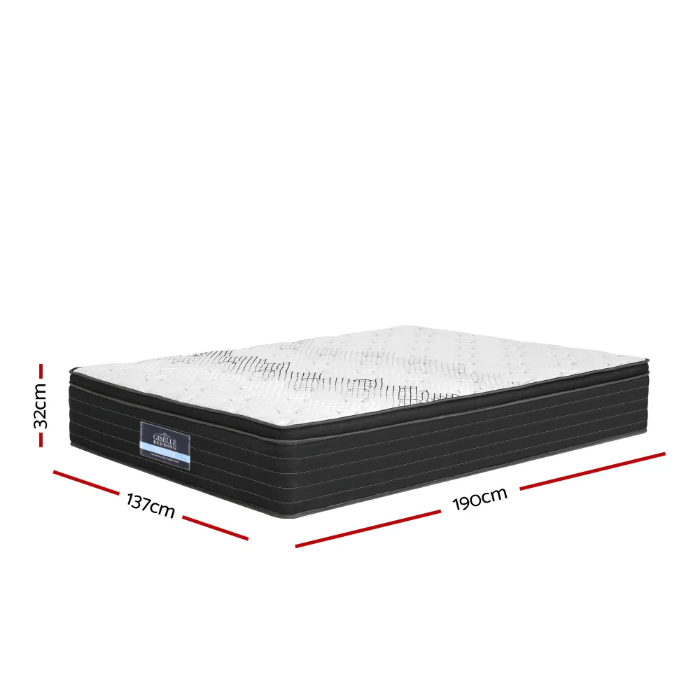 Giselle Bedding 32cm Mattress Extra Firm Double - Image 2