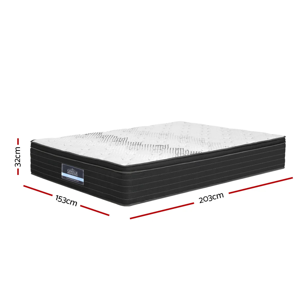 Giselle Bedding 32cm Mattress Extra Firm Queen - Image 2