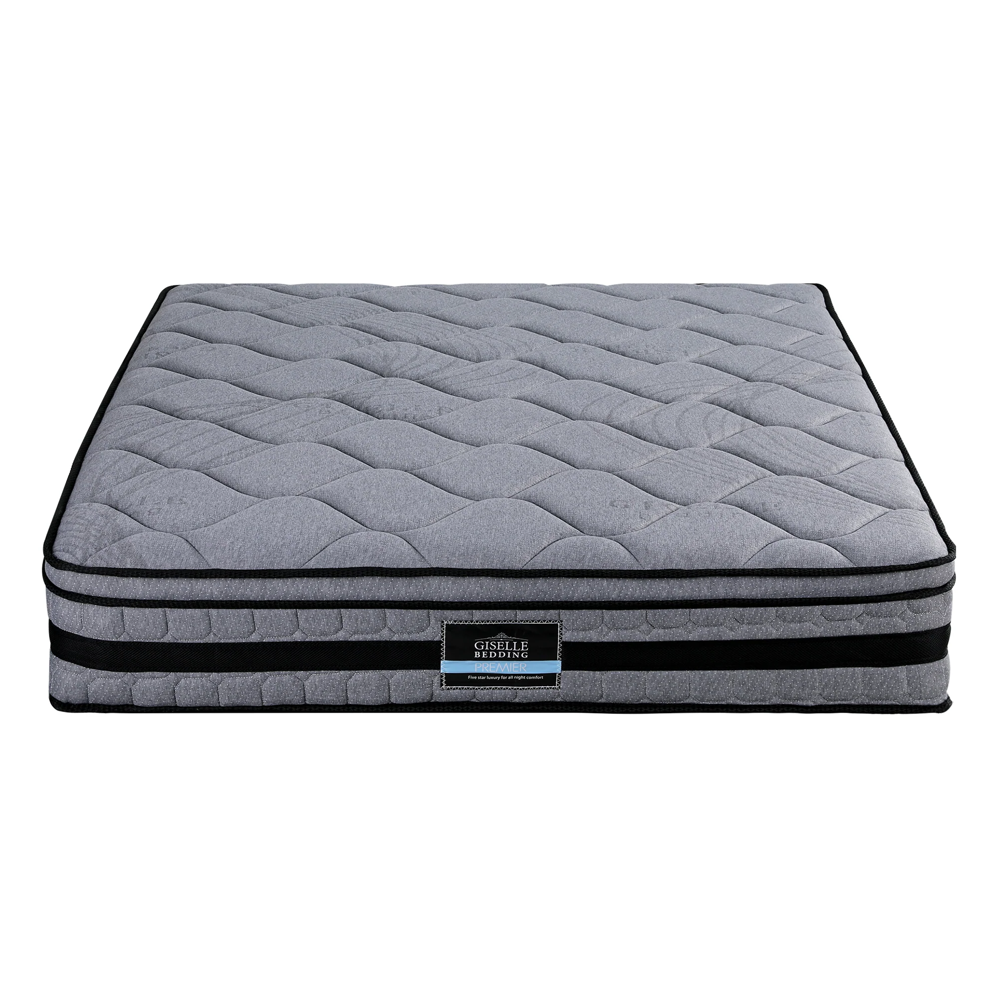 Giselle Bedding 34cm Queen Mattress Hybrid, Pocket Spring Bed Mattress - Image 3