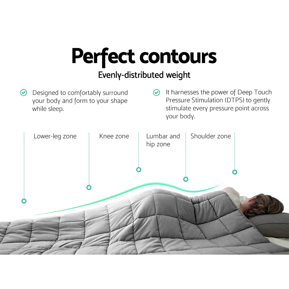 Giselle Weighted Blanket 7KG Deep Relax - Image 6