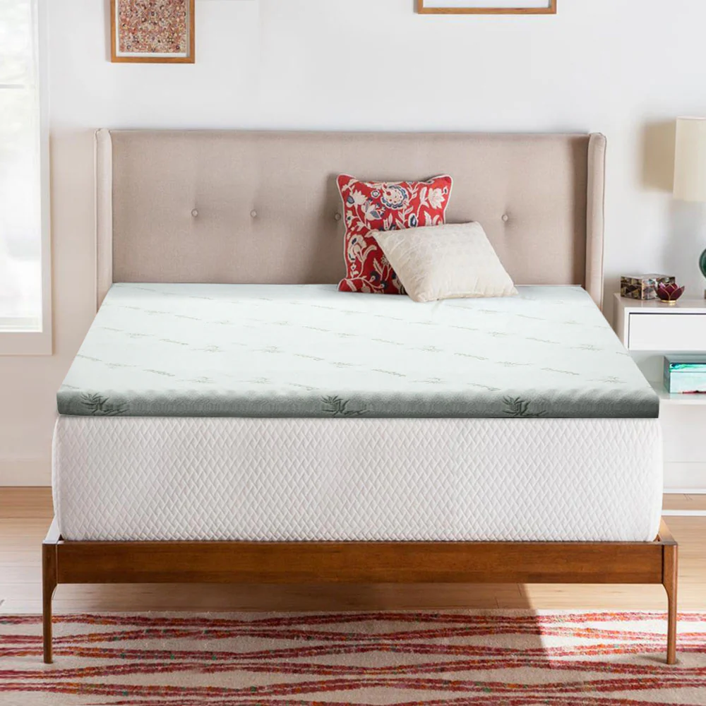 Giselle Bedding Memory Foam Mattress Topper Cool Gel 8cm King - Image 7