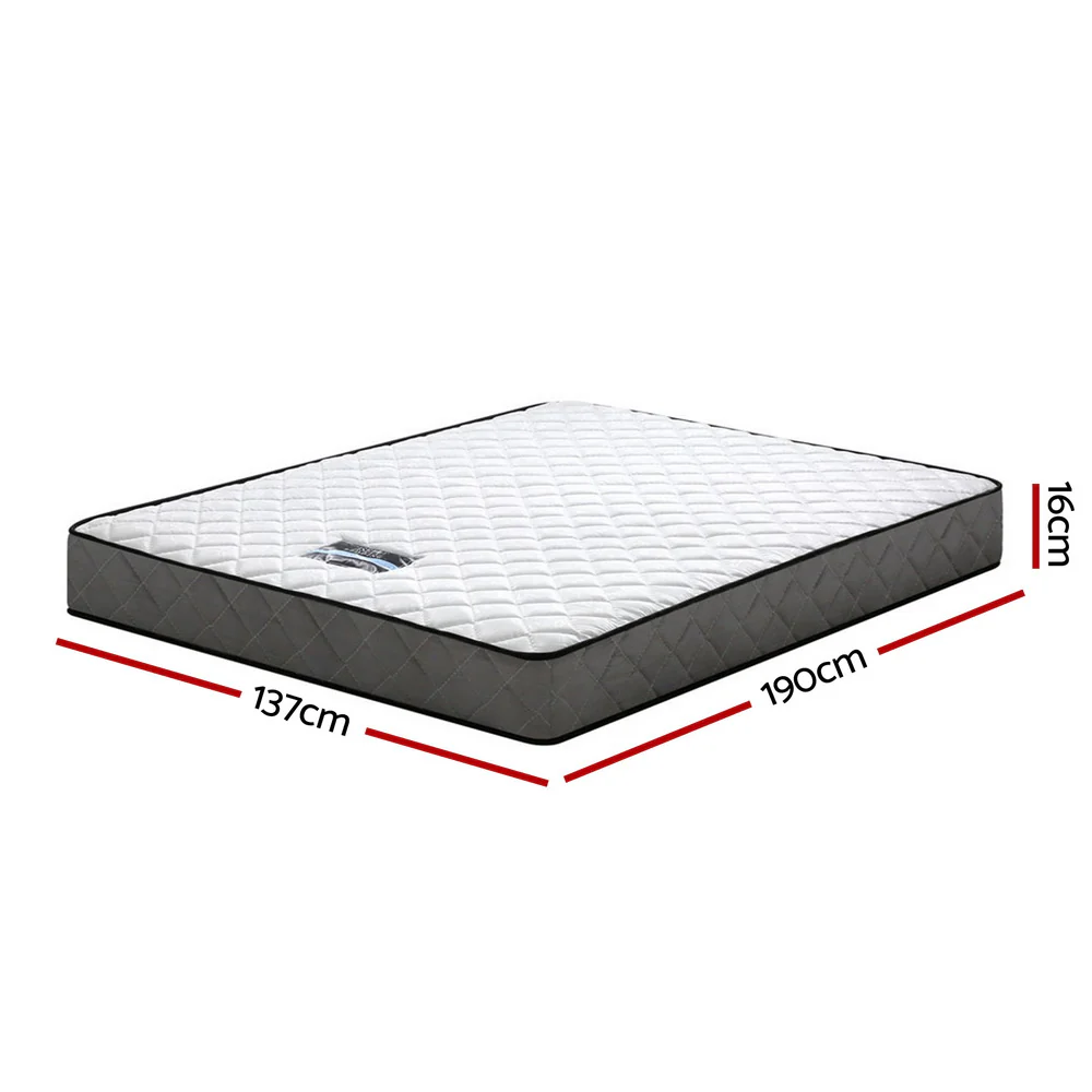 Giselle Bedding 16cm Mattress Tight Top Double - Image 2