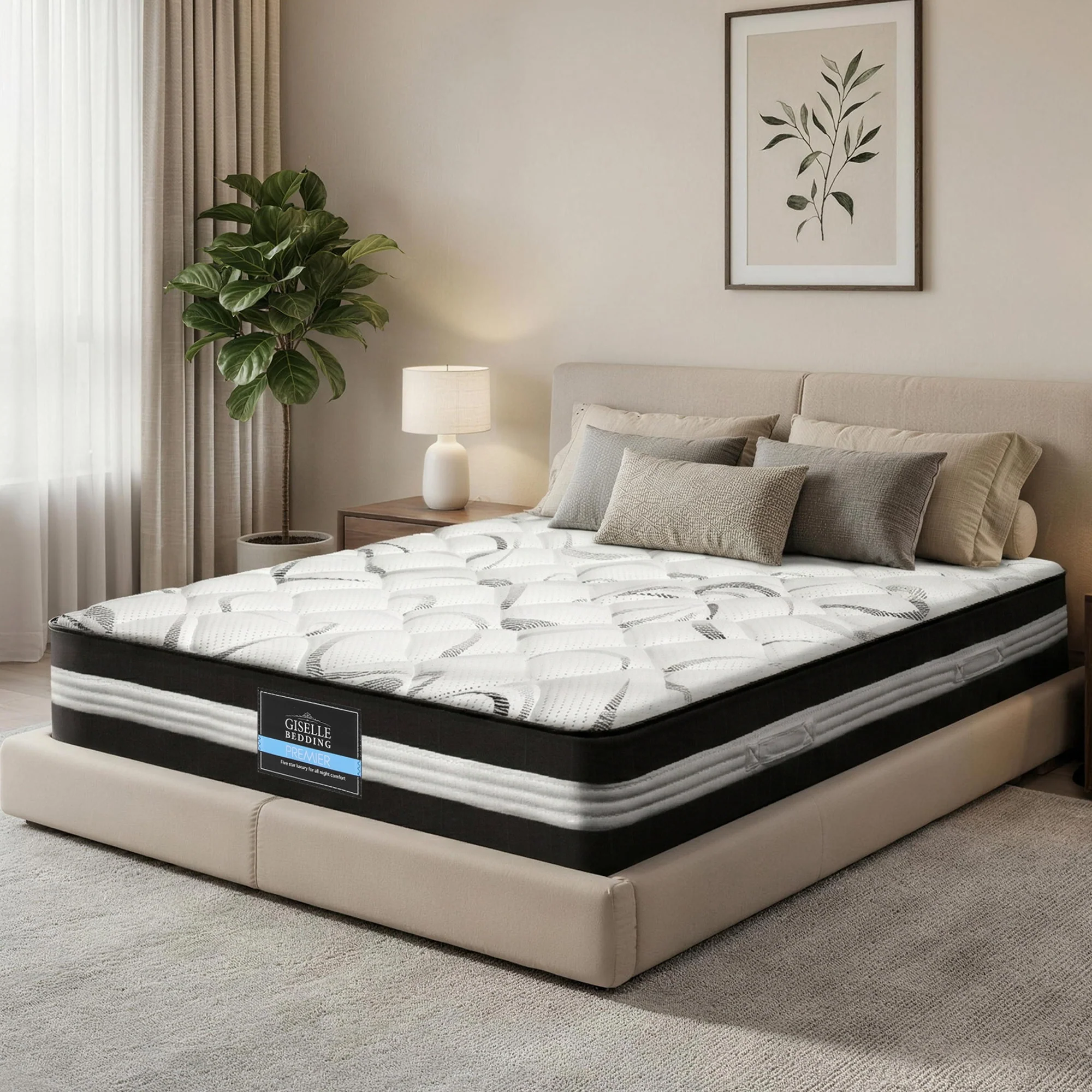Giselle Bedding 30cm Mattress Medium Firm Double - Image 8