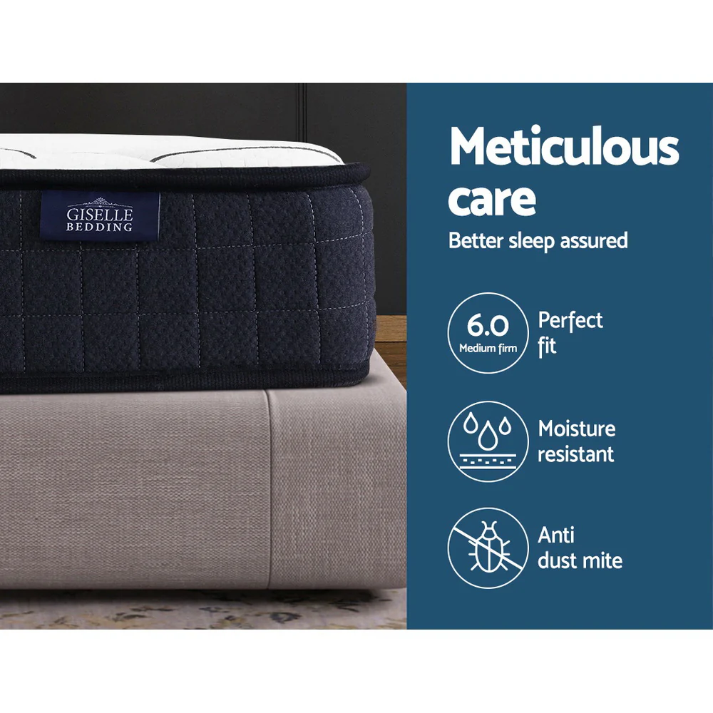 Giselle Bedding 16cm Mattress Medium Firm Double - Image 4