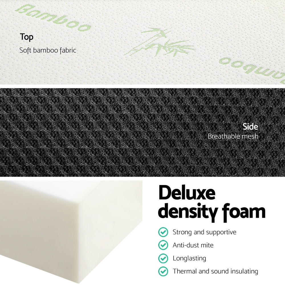 Giselle Bedding Foldable Mattress Folding Foam Double Bamboo - Image 5