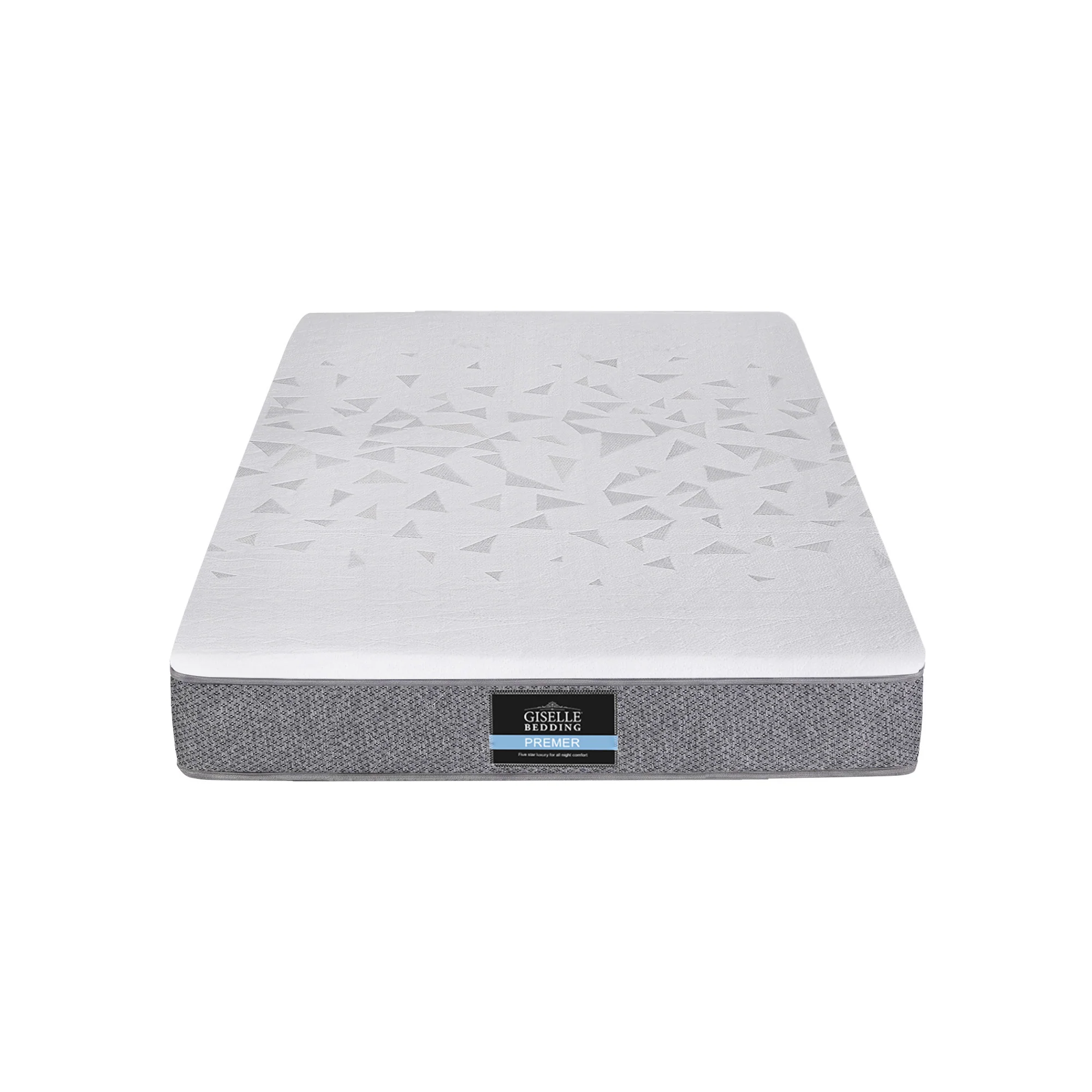 Giselle Bedding King Single Mattress 23cm Pocket Spring Mattress with Adjustable Firmness Reversible Foam Layer for Medium Firm & Firm Support Motion Isolation Bedroom Bed - Image 2