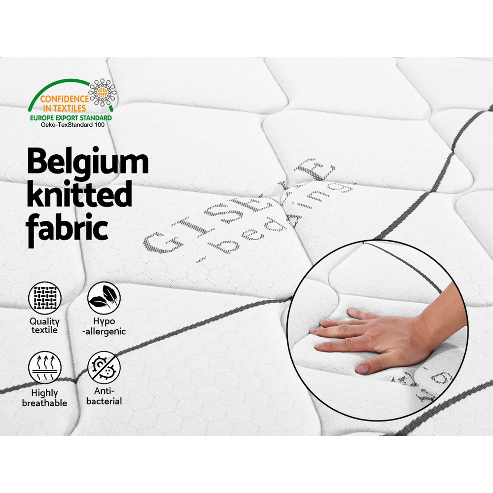 Giselle Bedding 16cm Mattress Medium Firm King Single - Image 5