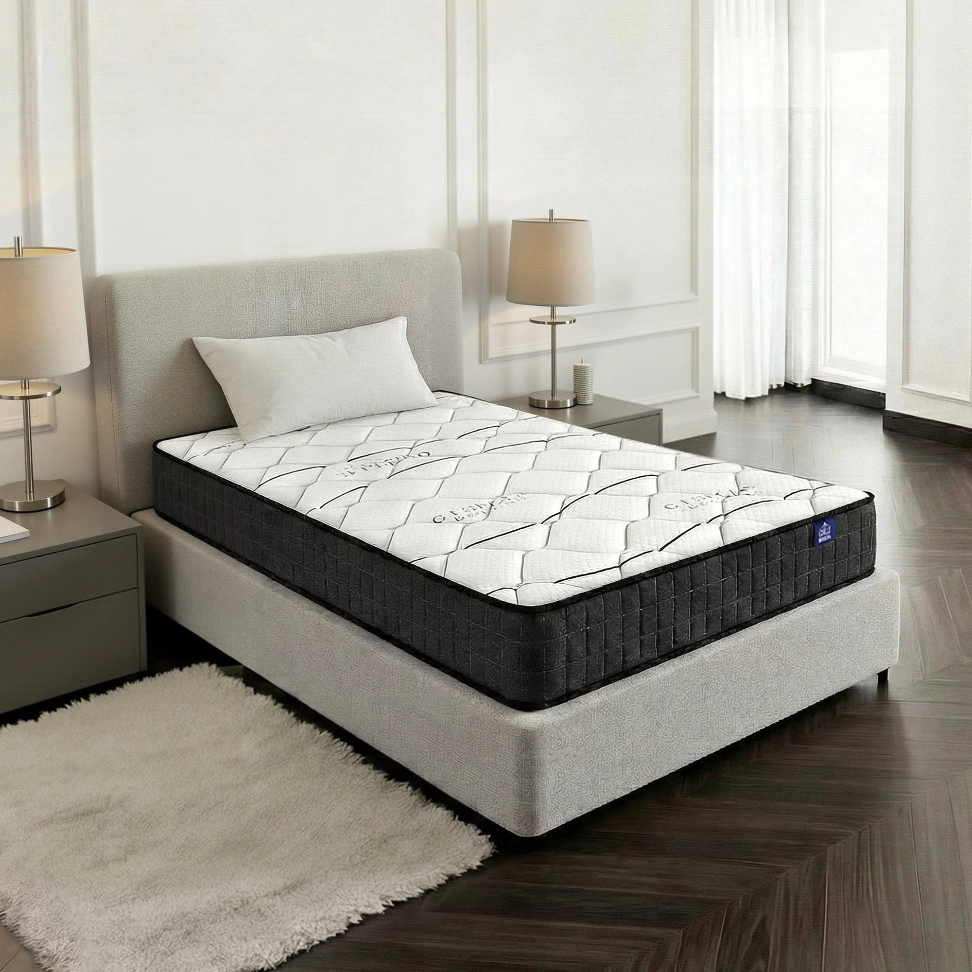 Giselle Bedding 16cm Mattress Medium Firm King Single - Image 7
