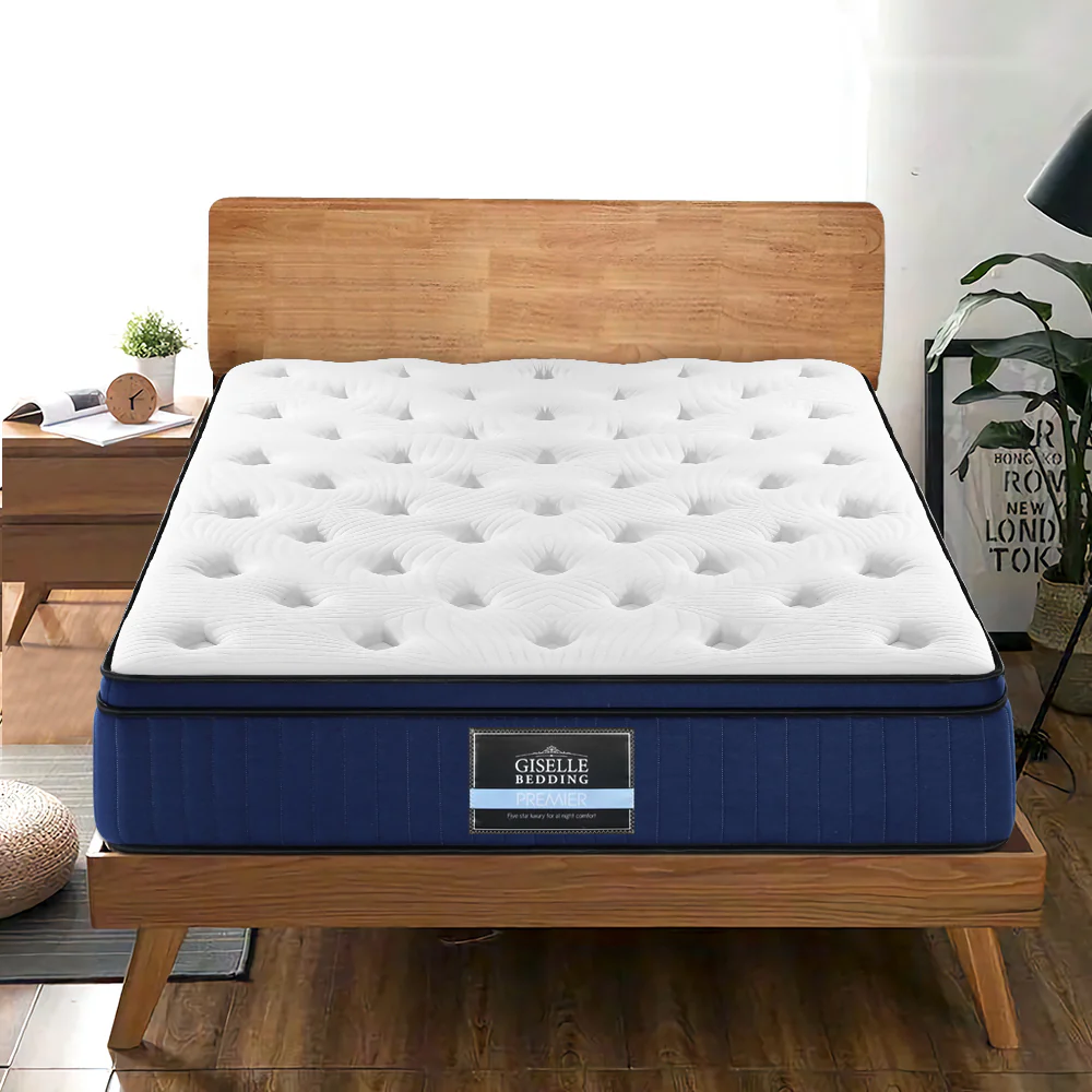 Giselle Bedding 34cm Mattress Cool Gel Memory Foam 7 Zone King - Image 8