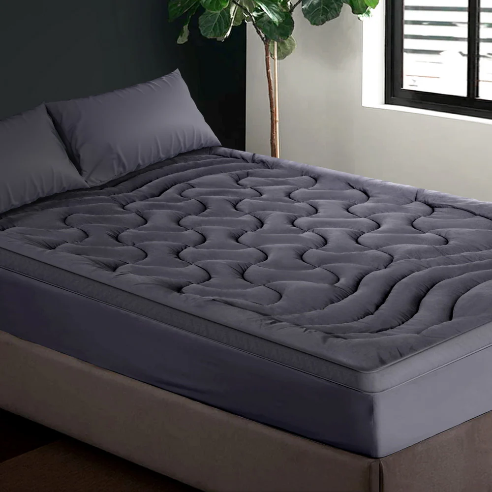 Giselle Bedding Mattress Topper Pillowtop 3-Zone King Single - Image 7