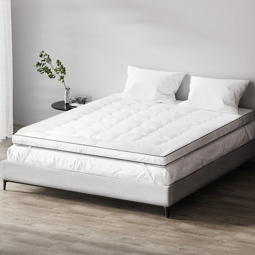 Giselle Bedding Mattress Topper Pillowtop - King Single - Image 8