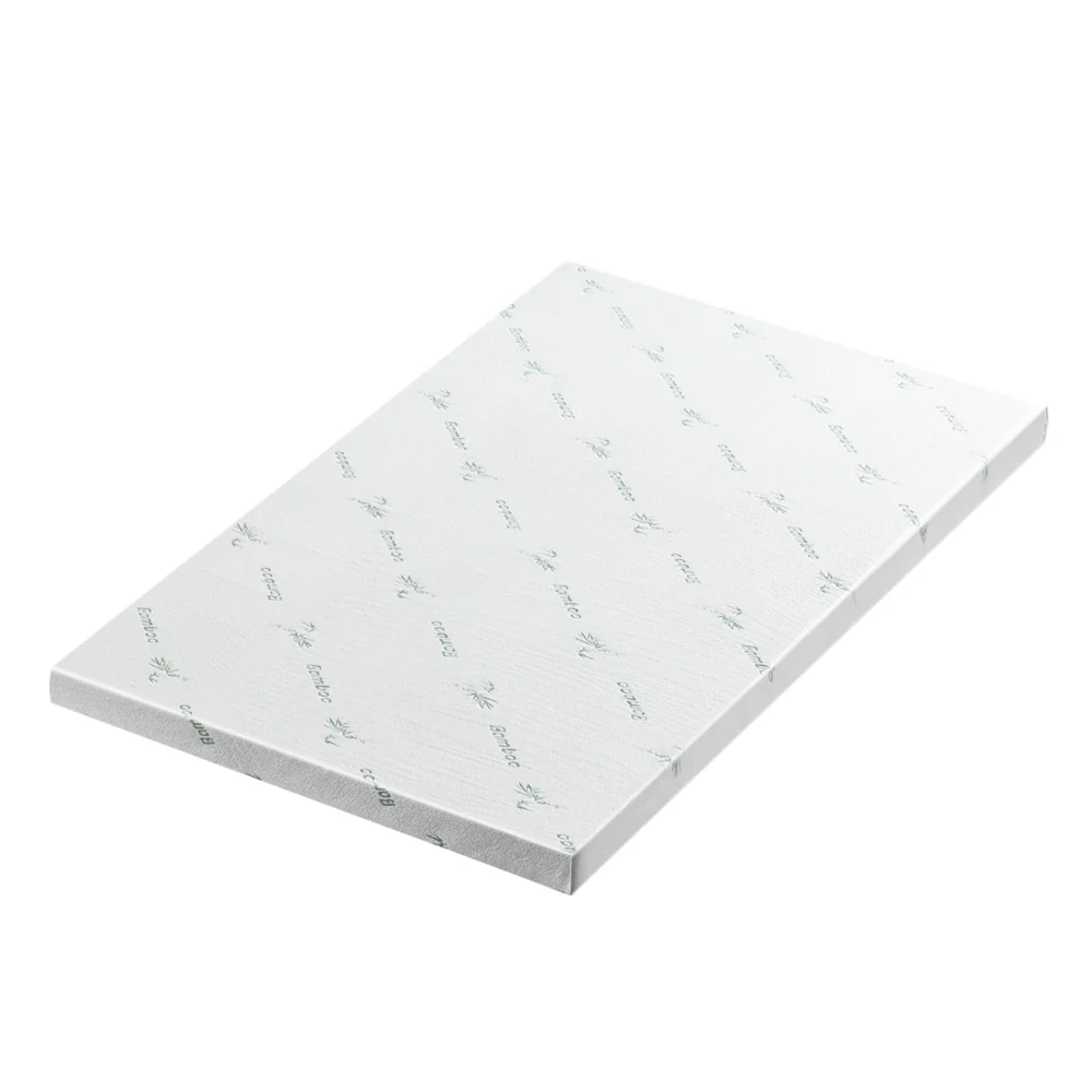 Giselle Bedding Memory Foam Mattress Topper Ventilated Cool Gel 8cm Single - Image 4