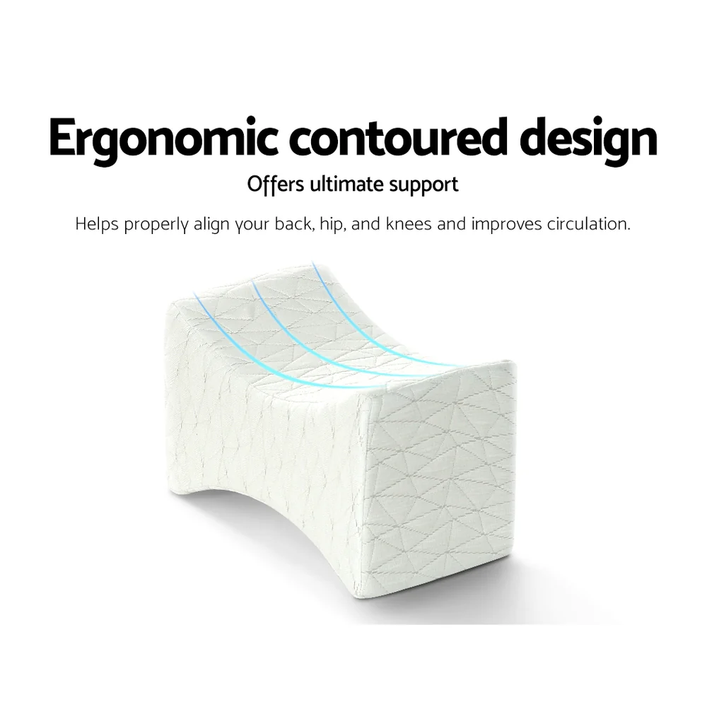 Giselle Bedding Memory Foam Leg Knee Pillow - Image 5