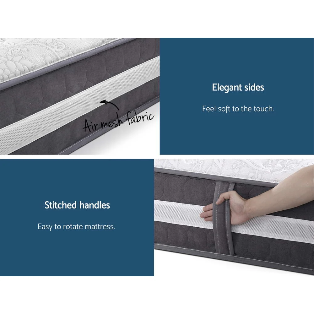 Giselle Bedding Queen Mattress Pocket Spring Queen 30cm - Image 5