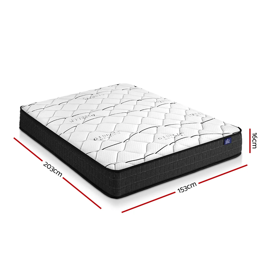 Giselle Bedding 16cm Mattress Medium Firm Queen - Image 2