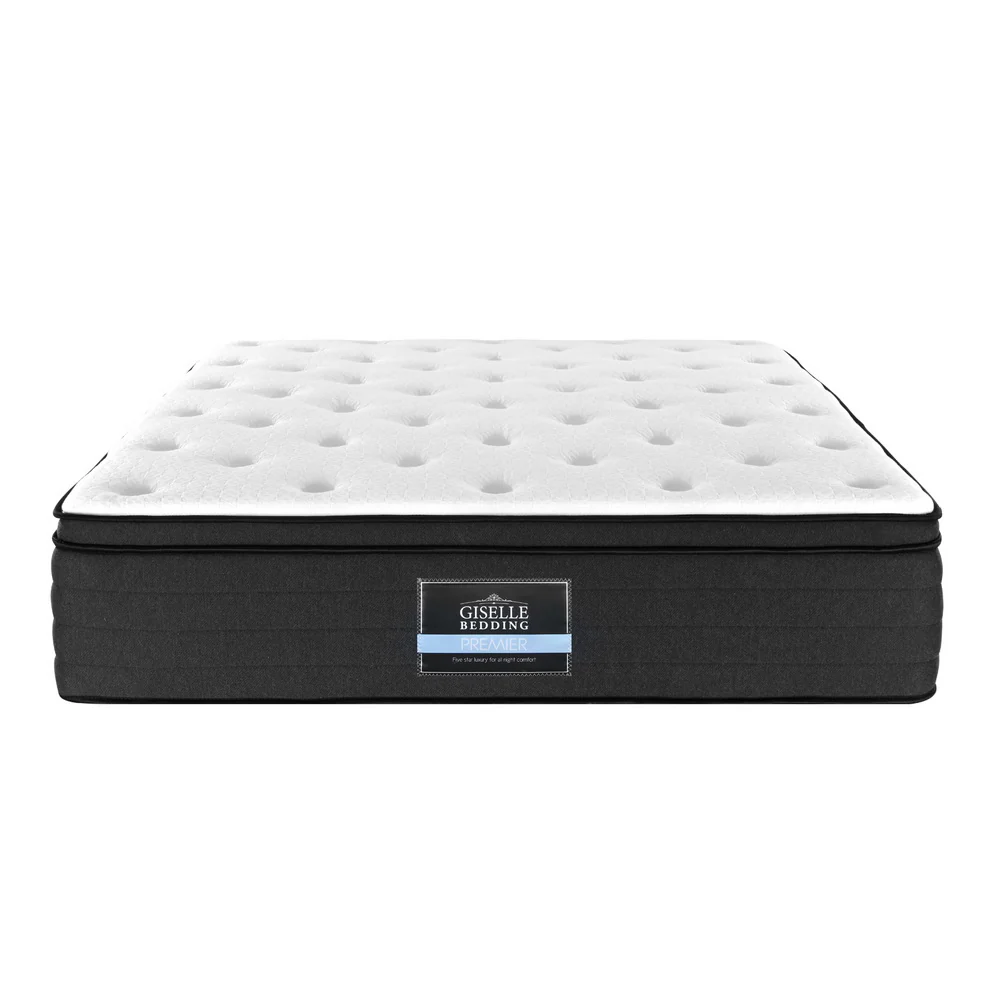 Giselle Bedding 34cm Mattress Euro Top Queen - Image 3