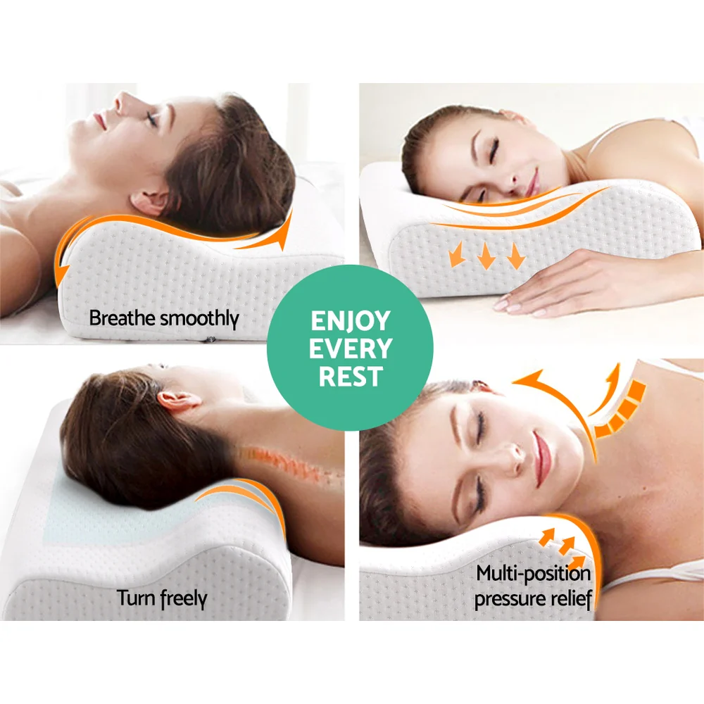 Giselle Bedding Contour Pillow Cool Gel Twin Pack - Image 6