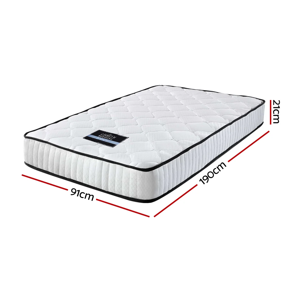 Giselle Bedding 21cm Mattress Tight Top Single - Image 2