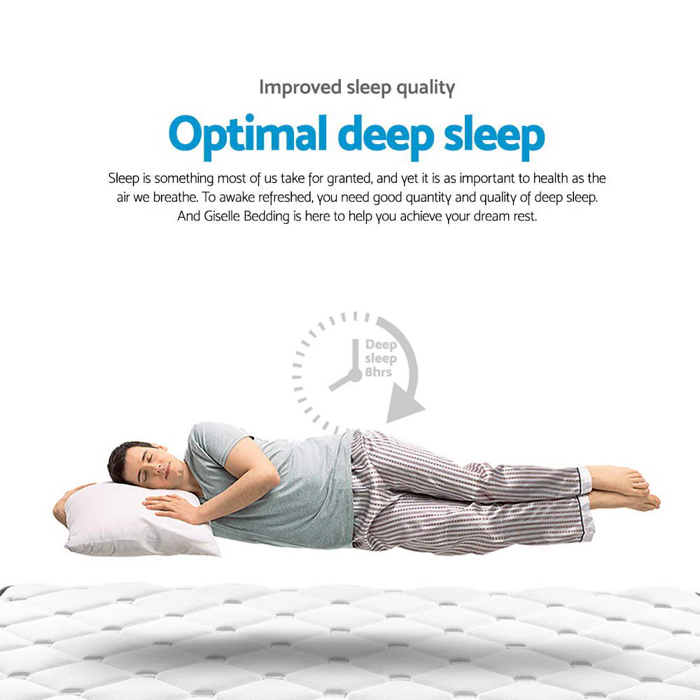 Giselle Bedding 21cm Mattress Pillow Top Single - Image 4