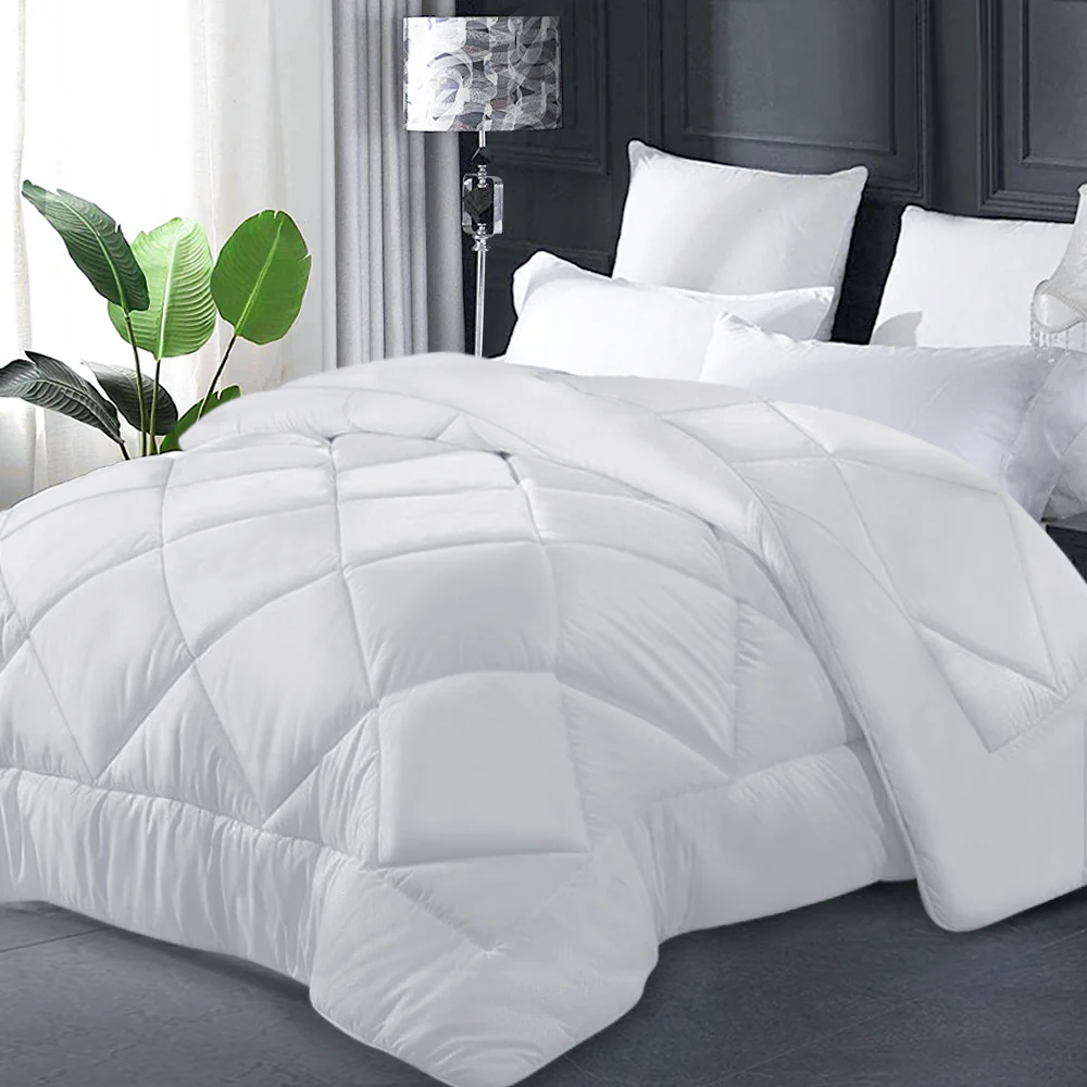 Giselle Bedding 400GSM Microfibre Bamboo Quilt Super King - Image 2