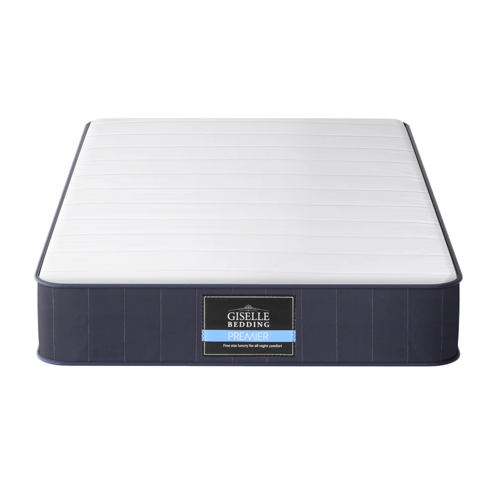 Giselle Bedding Tight Top Mattress 20cm Single Bed Pocket Spring Hybrid Mattresses - Image 3