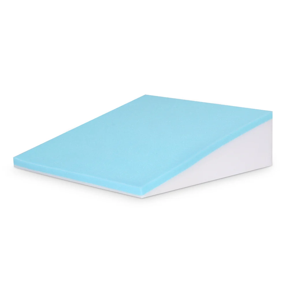 Giselle Bedding Wedge Pillow Gel Memory Foam Ergonomic Support Bamboo Cover - Image 3