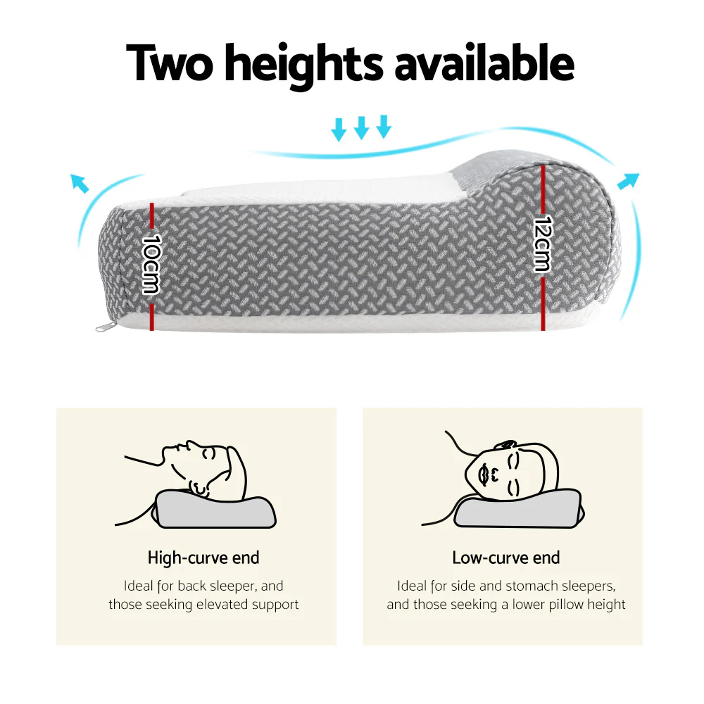 Giselle Contour Pillow Memory Foam - Image 7