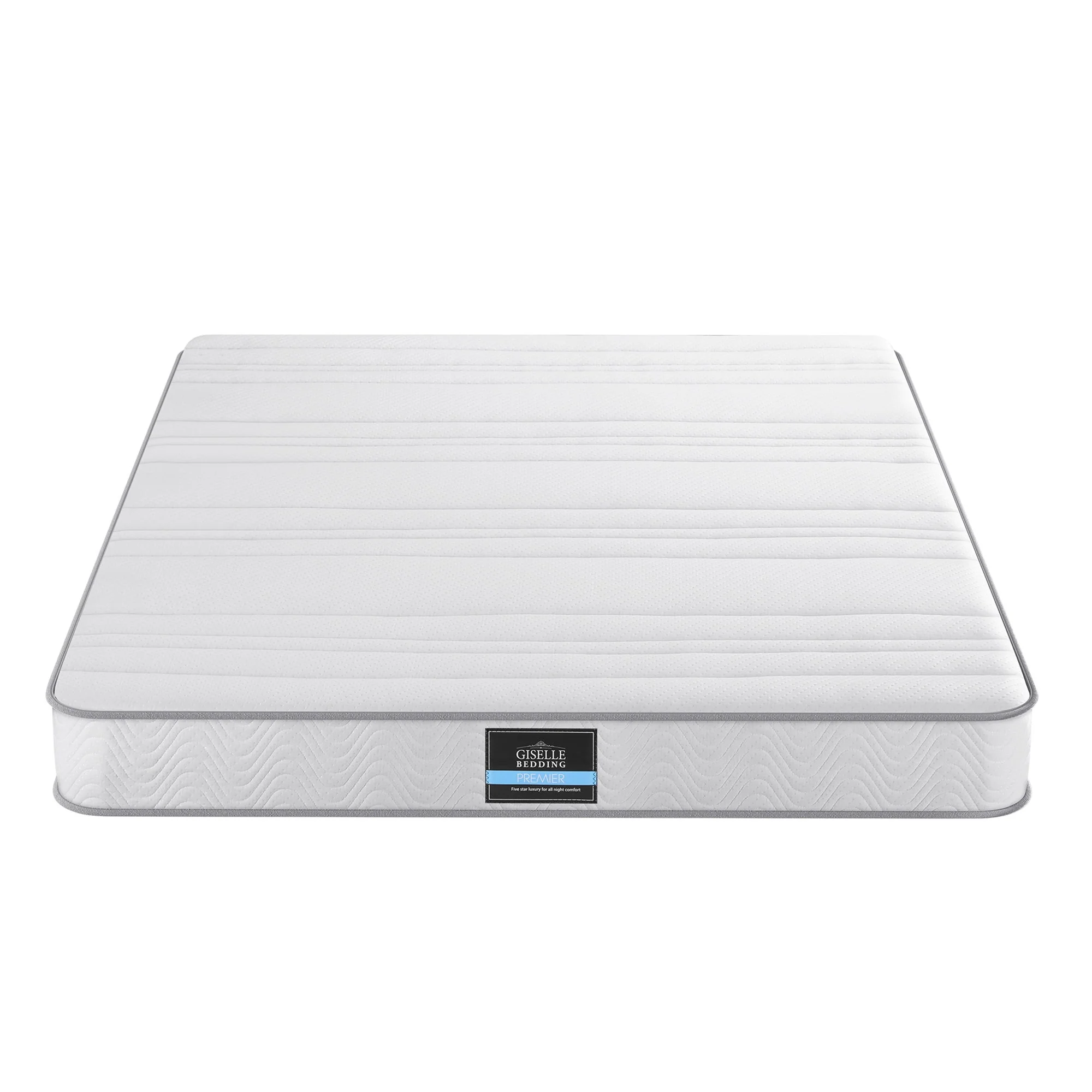 Giselle Double Mattress 20cm with Reinforced Edge Support Egg-Crate Foam - Image 3