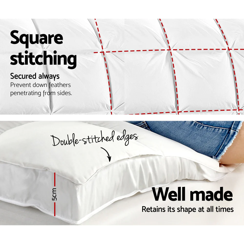 Giselle Bedding Mattress Topper Pillowtop Protector Pad Double - Image 5