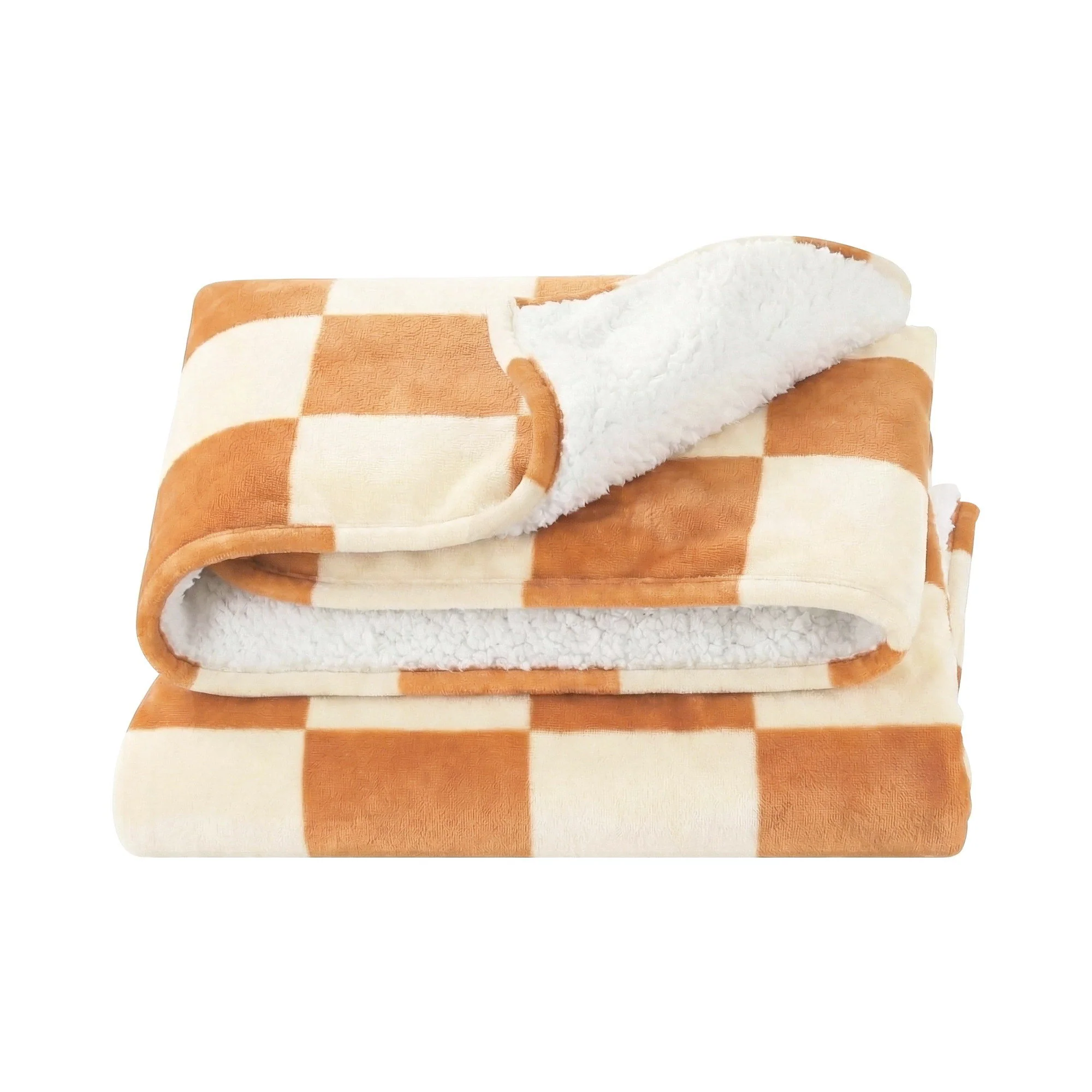 Giselle Electric Throw Rug Dual Side Fleece Flannel Heated Blanket Yellow - Image 3