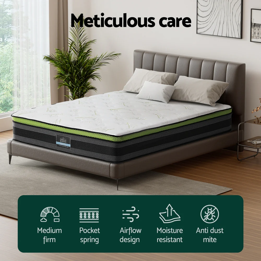 Giselle Mattress Cool Gel Foam 30cm Queen - Image 5