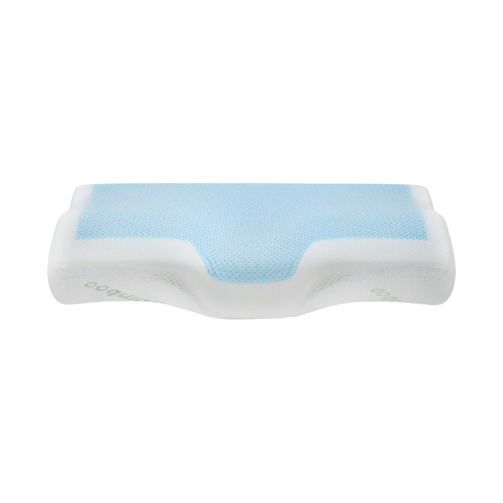 Giselle Cervical Pillow Memory Foam Contour Pillow Neck Support Cool Gel - Image 3